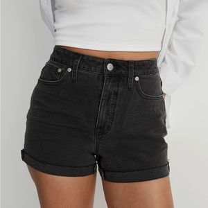 Madewell Curvy High-Rise Denim Shorts in Lunar Wash NWT